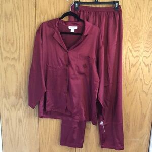 🆕Christian Dior Satin Monogram 2 pc.pajama Set